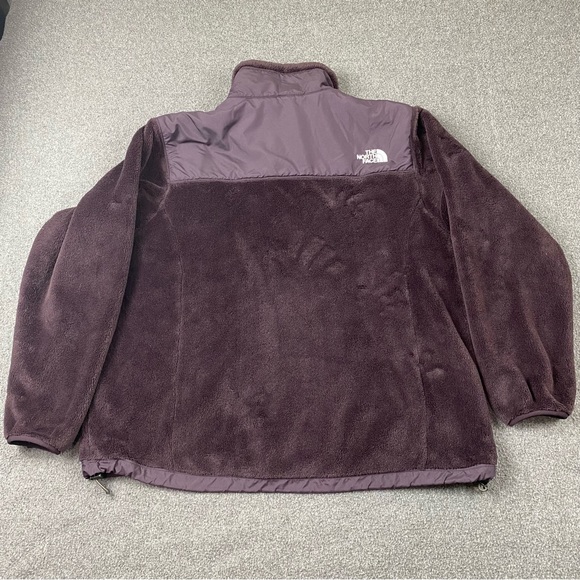 Vintage The North Face Burgandy Denali Fleece Polartec Jacket Women’s Size XL - Picture 6 of 13